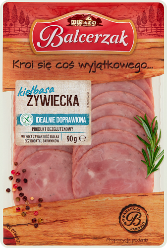 Balcerzak Kiełbasa żywiecka 90 g