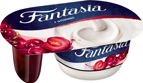 Fantasia Jogurt kremowy z wiśniami 118 g