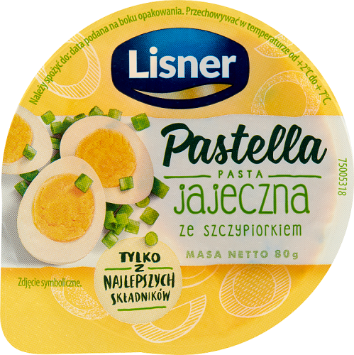 Lisner Pastella Pasta jajeczna ze szczypiorkiem 80 g