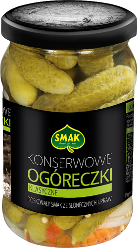 Smak Konserwowe ogóreczki klasyczne 300 g