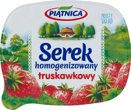 Piątnica Serek homogenizowany truskawkowy 150 g