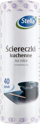 Stella Ściereczki uniwersalne na rolce 40 sztuk