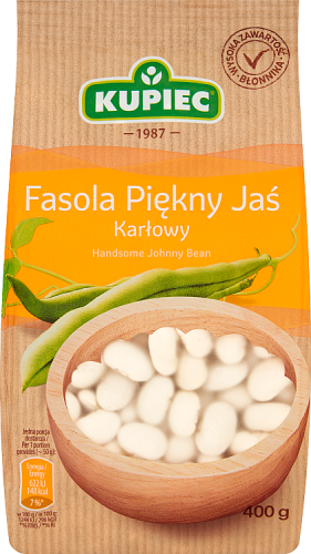 Kupiec Fasola Piękny Jaś karłowy 400 g