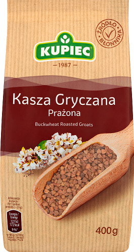 Kupiec Kasza gryczana prażona 400 g