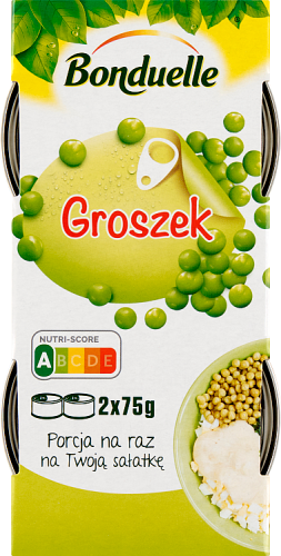 Bonduelle Groszek 2 x 75 g