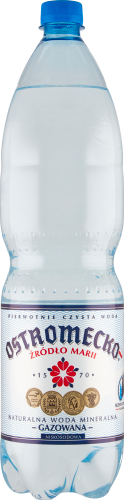 Ostromecko Naturalna woda mineralna gazowana 1,5 l