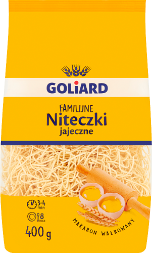 Goliard Makaron familijny niteczki jajeczne 400 g
