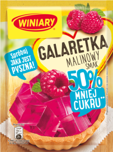 Winiary Galaretka malinowy smak 39 g