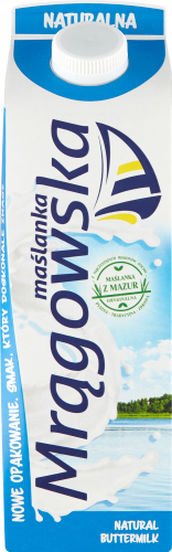 Mlekpol Maślanka Mrągowska naturalna 1 l