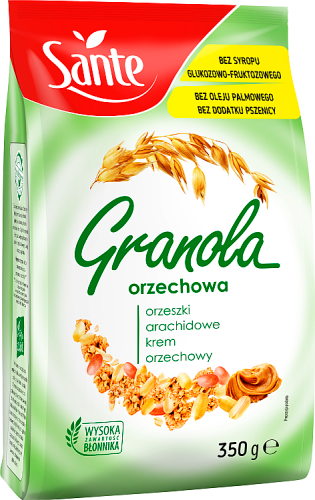 Sante Granola orzechowa 350 g