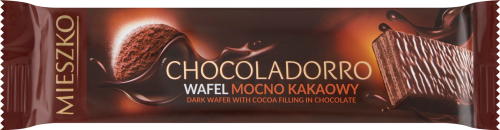 Mieszko Chocoladorro Wafel mocno kakaowy 34 g