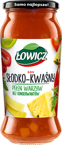 Łowicz Sos słodko-kwaśny 500 g
