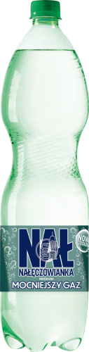 Nałęczowianka Woda mineralna mocniejszy gaz 1,5 l