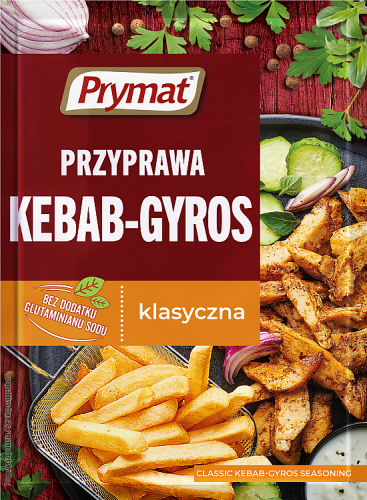 Prymat Przyprawa kebab-gyros klasyczna 30 g