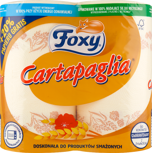 Foxy Cartapaglia Ręcznik kuchenny 2 rolki