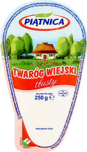 Piątnica Twaróg wiejski tłusty 250 g