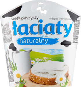 Łaciaty Serek puszysty naturalny 150 g