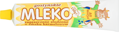 SM Gostyń Mleko zagęszczone słodzone o smaku karmelowym 150 g
