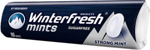 Winterfresh Strong Mints Miętusy bez cukru 28 g (16 miętusów)