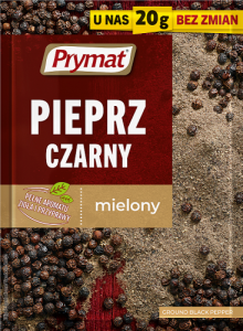 Prymat Pieprz czarny mielony 20 g