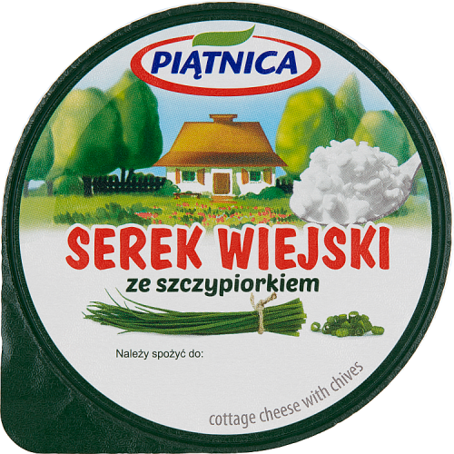 Piątnica Serek wiejski ze szczypiorkiem 150 g