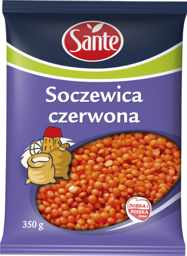 Sante Soczewica czerwona 350 g