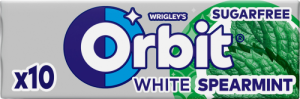Orbit White Spearmint Guma do żucia bez cukru 14 g (10 drażetek)